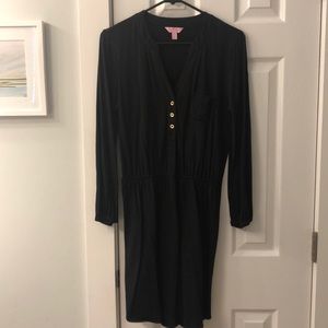 Lilly Pulitzer black tunic dress